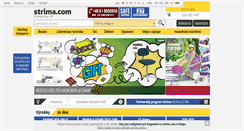 Desktop Screenshot of cz.strima.com